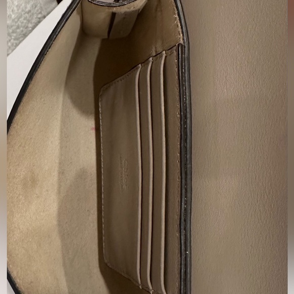 Chloe Leather Faye crossbody Bag mini - Picture 7 of 8